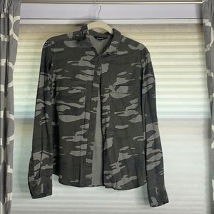 Express Camo Snap Shirt